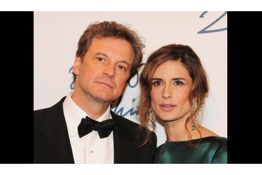 Colin Firth et Livia Giugglioli
