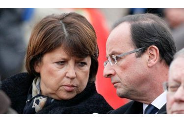 Martine Aubry et François Hollande