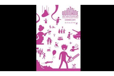Programme alternatif à la sélection officielle du Festival de Cannes, La Quinzaine des Réalisateurs a déjà son affiche pour l&#039;édition 2011, réalisée par Michel Welfringer, La 64e édition du grand rendez-vous cinéphile se déroulera du 11 au 22 mai prochain.