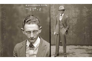 Malgré son expression inquiétante, Sydney Skukerman ne s'est rendu coupable que de menus larcins dans des entrepôts de marchandises. (Septembre 1924)