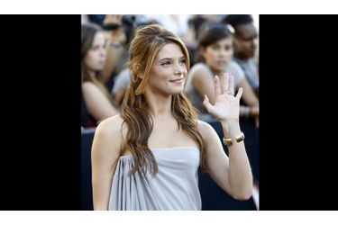 Ashley Greene, alias Alice Cullen, avait revêtu pour l’occasion une longue robe drapée.