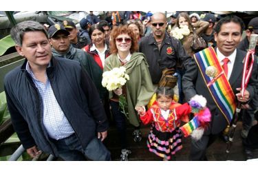 L&#039;actrice américaine Susan Sarandon était l&#039;invitée d&#039;honneur du gouvernement péruvien pour la réouverture du site de Machu Pichu, fermé depuis deux mois en raison des crues qui avaient ravagé les voies d&#039;accès au site.