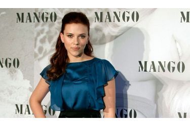 Scarlett Johansson, lors d&#039;une séance photos à Madrid pour la marque Mango, dont elle est le nouveau visage pour la collection automne/hiver.