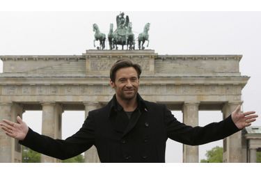 L&#039;acteur Hugh Jackman était à Berlin samedi pour présenter son nouveau film, Wolverine.