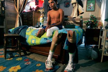 John Casas a perdu ses jambes dans un accident de voiture. Ce garçon de 15 ans fait de l&#039;athlétisme et rêverait de participer aux Jeux Paralympiques de Londres en 2012.