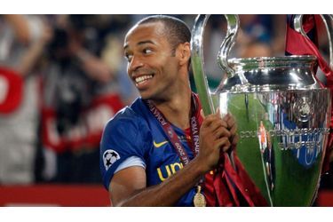 Thierry Henry est un homme heureux. A bientôt 32 ans, c’est la première fois que l’attaquant des Bleus remporte une Champions League. «Titi» avait échoué sur la dernière marche avec les Gunners d’Arsenal en 2006 face à… Barcelone.