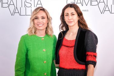 Lilou Fogli et Bianca Lee Vasquez au défilé Giambattista Valli, lors de la Fashion Week de Paris, le 7 mars 2022.