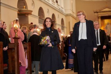 La princesse Marie de Danemark à Copenhague, le 6 mars 2022
