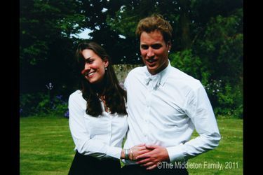 Kate Middleton et le prince William, lors de la remise de diplôme de St Andrew&#039;s en 2005
