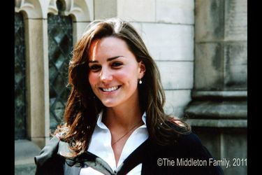 Kate Middleton lors de la remise de diplôme de St Andrew&#039;s, en 2005