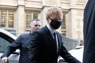 Ed Sheeran à Londres, le 8 mars 2022.