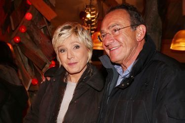 Evelyne Dhéliat et Jean-Pierre Pernaut en novembre 2013.