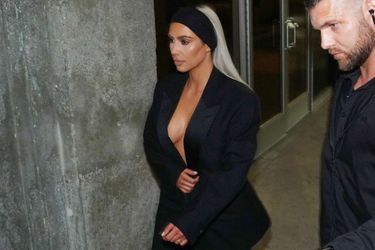 Kim Kardashian à Los Angeles, le 24 février 2018.
