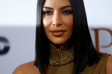Kim Kardashian en avril 2017. 
