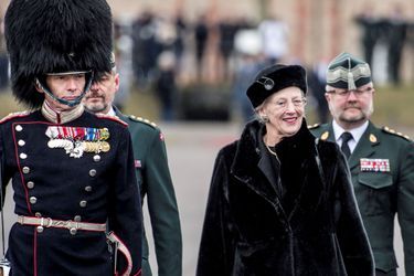 La reine Margrethe II de Danemark à Copenhague, le 14 mars 2018