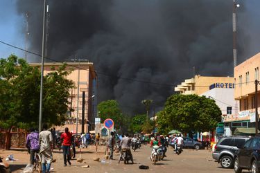 A Ouagadougou, au Burkina Faso, vendredi.