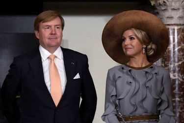 Le roi Willem-Alexander des Pays-Bas et son épouse la reine Maxima, en novembre 2016.