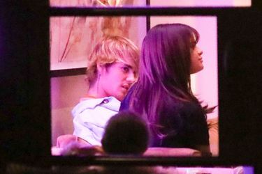 Justin Bieber et Selena Gomez à la Saint-Valentin, le 14 février 2018.
