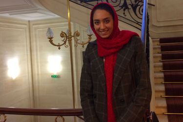 Kimia Alizadeh était à Paris, la semaine dernière.