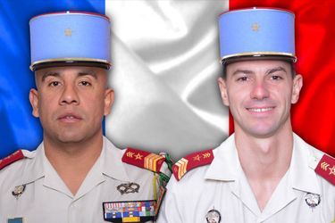 Le brigadier-chef Timothé Dernoncourt et le sergent-chef Emilien Mougin, tués mercredi au Mali.