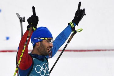 Martin Fourcade sacré champion olympique sur la mass-start de biathlon