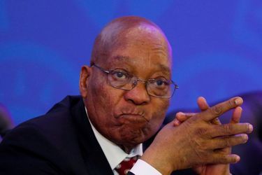 Jacob Zuma, le 10 janvier 2018