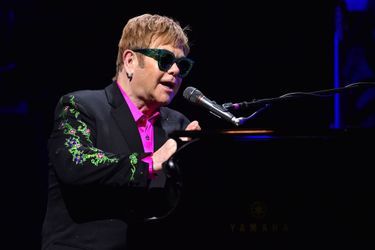 Elton John le 6 décembre à Monaco. 