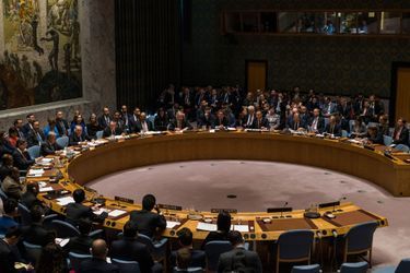 Conseil de sécurité de l'ONU, le 18 janvier 2018 à New-York