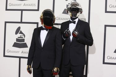 Daft Punk aux Grammy Awards 2014. 
