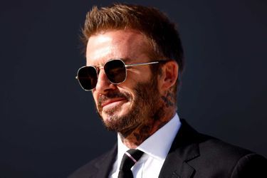 David Beckham le 30 octobre 2021.