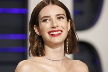 Emma Roberts à l'after-party des Oscars organisée par «Vanity Fair» à Los Angeles en février 2019