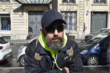 Jérôme Rodrigues à Paris.