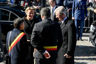 La reine Mathilde et le roi des Belges Philippe à Malines, le 22 mars 2019