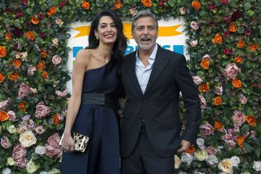 George et Amal Clooney au gala People’s Postcode Lottery Charity à Édimbourg le 14 mars 2019