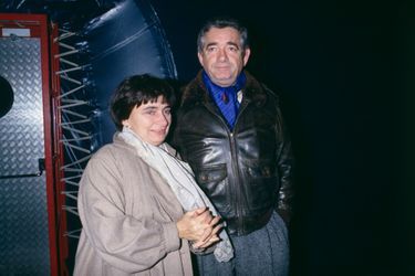 Agnès Varda et Jacques Demy lors d&#039;un concert de Barbara en 1986.