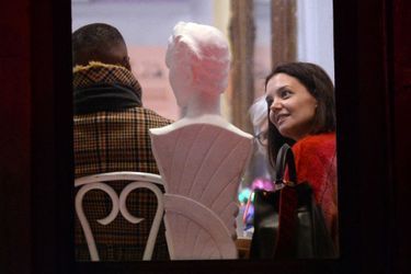 Jamie Foxx et Katie Holmes lors d'un dîner à New York, le 18 décembre 2018