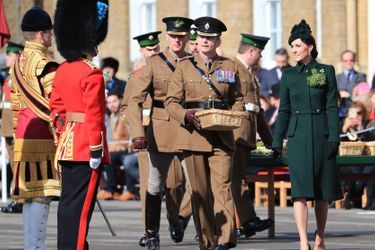 Kate Middleton lors des célébrations de la Saint-Patrick à Londres le 17 mars 2019