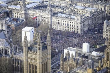 Manifestation anti-Brexit à Londres, le 23 mars 2019.