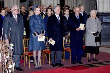 La famille royale de Belgique à Bruxelles, le 19 février 2019