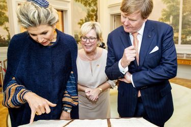 La reine Maxima et le roi Willem-Alexander des Pays-Bas à Brème, le 6 mars 2019
