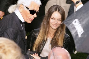 Vanessa Paradis et Karl Lagerfeld en 2007