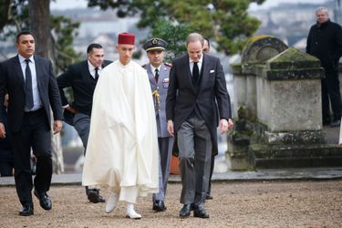 Le prince héritier Moulay El Hassan du Maroc à Dreux, le 2 février 2019