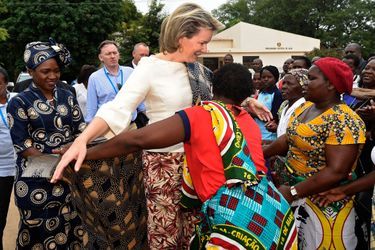La reine des Belges Mathilde au Mozambique, le 5 février 2019