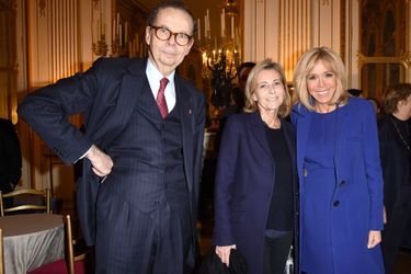 Louis Schweitzer, Claire Chazal et Brigitte Macron.