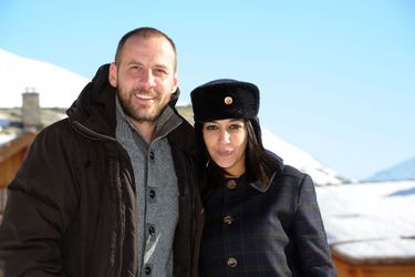 Leïla Bekhti et Fred Testot au 14ème festival du film de L&#039;Alpe D&#039;Huez le 20 janvier 2011. 