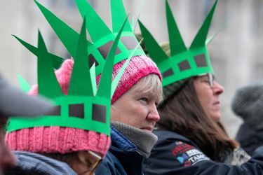 La «marche des femmes» à Washington, le 19 janvier 2019.