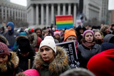 La «marche des femmes» à New York, le 19 janvier 2019.