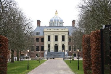 Le palais de la Huis ten Bosch à La Haye, le 10 janvier 2019