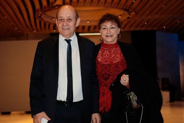 Jean-Yves Le Drian et son épouse