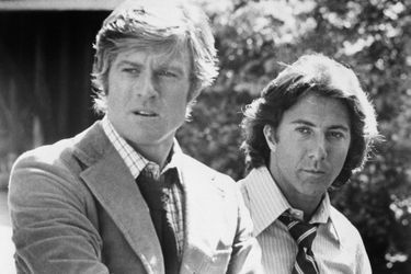 Robert Redford et Dustin Hoffman dans "Les Hommes du président", 1976